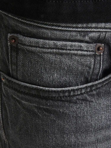 Jack & Jones Herren Jeans JITIM JJORIGINAL CJ 515 SN - Slim Fit - Schwarz - Black Denim