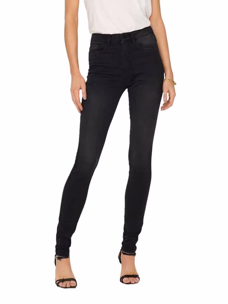 Only Damen Jeans ONLROYAL LIFE HW SK DNM BJ13963 - Skinny Fit - Schwarz - Black Denim Only Damen Jeans ONLROYAL LIFE HW SK DNM BJ13963 - Skinny Fit - Schwarz - Black Denim