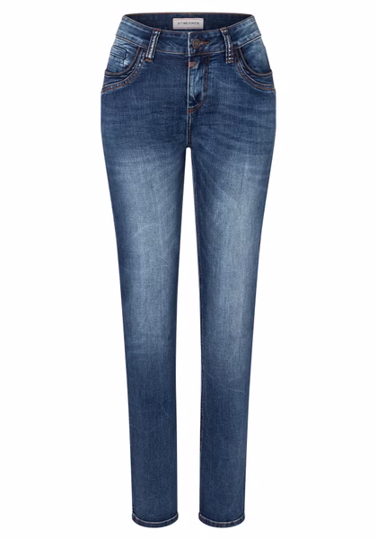 TIMEZONE Damen Jeans Slim TahilaTZ Womanshape - Slim Fit - Blau - Skilight Blue Wash TIMEZONE Damen Jeans Slim TahilaTZ Womanshape - Slim Fit - Blau - Skilight Blue Wash