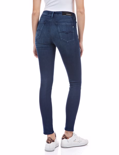 Replay Damen Jeans LUZIEN - Skinny Fit - Blau -Dark Blue Replay Damen Jeans LUZIEN - Skinny Fit - Blau -Dark Blue