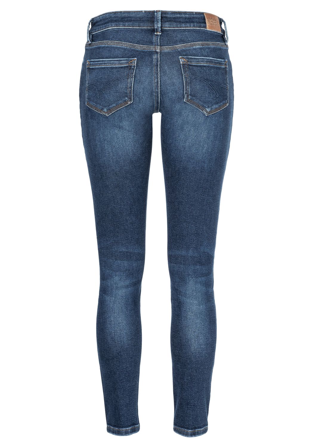 TIMEZONE Damen Jeans Tight AleenaTZ - Tight Fit - Blau - Balanced Blue Wash günstig online kaufen