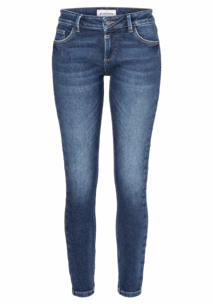 TIMEZONE Damen Jeans Tight AleenaTZ - Tight Fit - Blau - Balanced Blue Wash TIMEZONE Damen Jeans Tight AleenaTZ - Tight Fit - Blau - Balanced Blue Wash