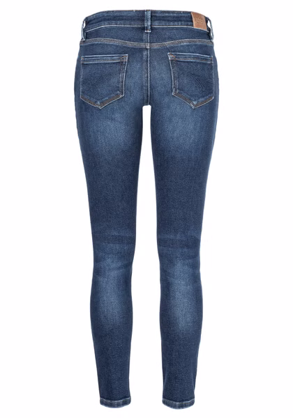 TIMEZONE Damen Jeans Tight AleenaTZ - Tight Fit - Blau - Balanced Blue Wash TIMEZONE Damen Jeans Tight AleenaTZ - Tight Fit - Blau - Balanced Blue Wash