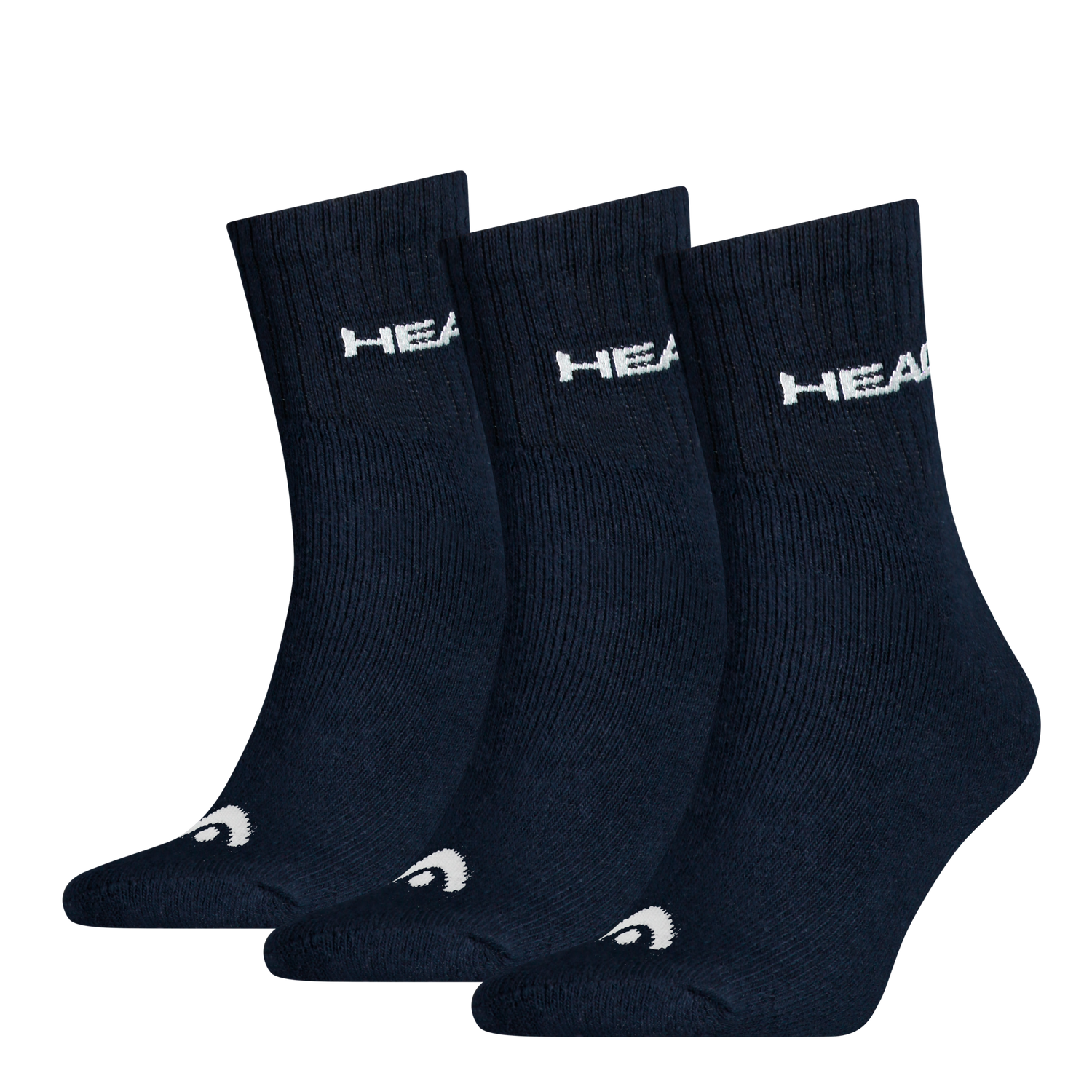 HEAD Unisex Sportsocken Crew 3er Pack