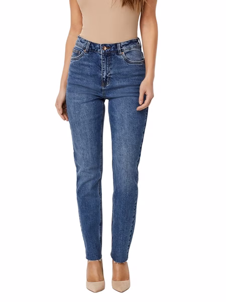 Vero Moda Damen Jeans VMBRENDA - Straight Fit - Blau - Medium Blue Denim Vero Moda Damen Jeans VMBRENDA - Straight Fit - Blau - Medium Blue Denim
