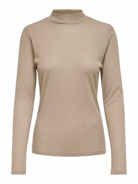 Only Damen Stehkragen Pullover ONLDIANA LUREX Only Damen Stehkragen Pullover ONLDIANA LUREX