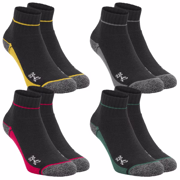 DA!LY UNDERWEAR WORK SOCKS Quarter Unisex Herren Damen Arbeitssocken 4er Pack DA!LY UNDERWEAR WORK SOCKS Quarter Unisex Herren Damen Arbeitssocken 4er Pack