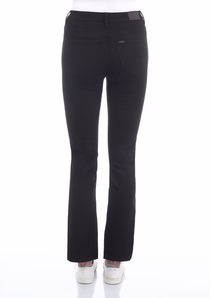 Lee Damen Jeans Breese - Bootcut  - Schwarz - Black Rinse Lee Damen Jeans Breese - Bootcut  - Schwarz - Black Rinse