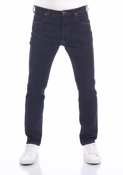 Lee Herren Jeans Jeanshose  Rider - Slim Fit - Blau - Rinse Lee Herren Jeans Jeanshose  Rider - Slim Fit - Blau - Rinse