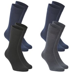 Unisex - Businesssocken - CREW COMFORTSOCKS  Regular 4er Pack
