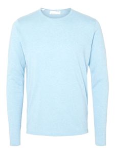Selected Herren Rundhals Pullover SLHROMEBlau