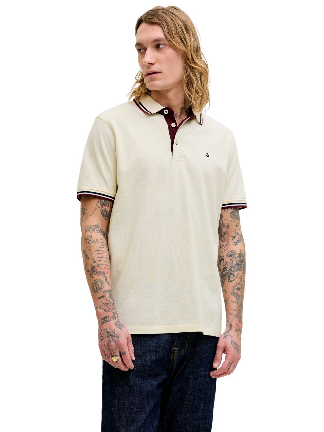 Jack & Jones Herren Poloshirt JJEPAULOS Slim Fit