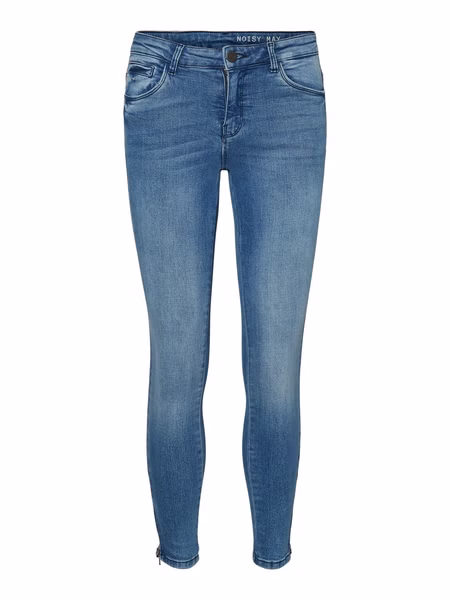 Noisy May Damen Jeans NMKIMMY NW ANK DART AZ062LB Slim Fit Blau Light Blue Denim Noisy May Damen Jeans NMKIMMY NW ANK DART AZ062LB Slim Fit Blau Light Blue Denim