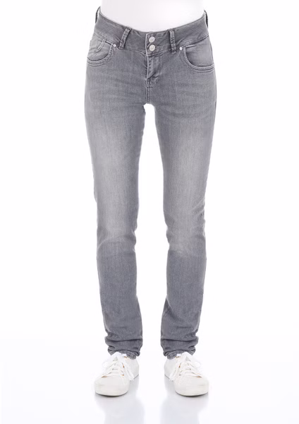 LTB Damen Jeans Molly M Super Slim Fit - Grau - Nina Wash LTB Damen Jeans Molly M Super Slim Fit - Grau - Nina Wash