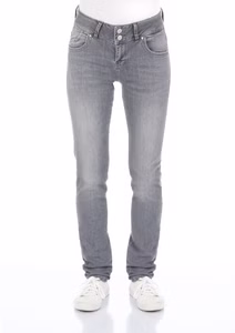 LTB Damen Jeans Molly M Super Slim Fit - Grau - Nina WashGrau