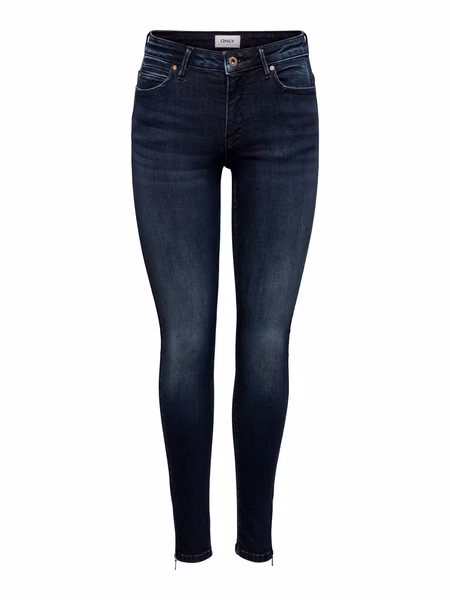 Only Damen Jeans ONLKENDELL LIFE REG SK ANKLE TAI865 - Skinny Fit - Blau - Dark Blue Denim Only Damen Jeans ONLKENDELL LIFE REG SK ANKLE TAI865 - Skinny Fit - Blau - Dark Blue Denim