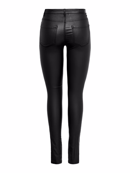 Only Damen Jeans ONLROYAL HW SK ROCK COATED - Skinny Fit - Schwarz - Black Only Damen Jeans ONLROYAL HW SK ROCK COATED - Skinny Fit - Schwarz - Black