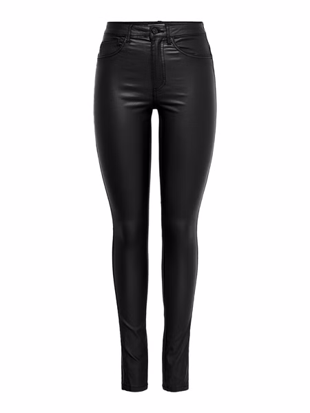 Only Damen Jeans ONLROYAL HW SK ROCK COATED - Skinny Fit - Schwarz - Black Only Damen Jeans ONLROYAL HW SK ROCK COATED - Skinny Fit - Schwarz - Black