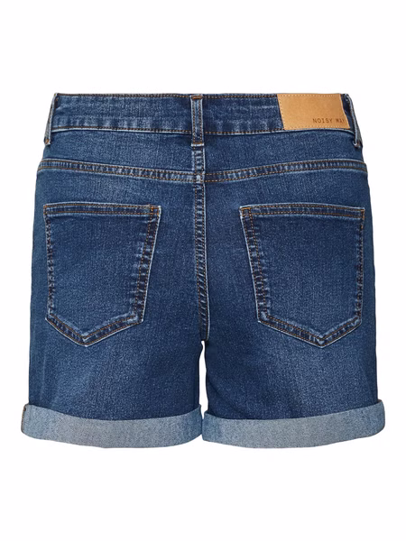 Noisy May Damen Jeans NMBE LUCY NM SHORTS VI170MB - Regular Fit - Blau - Medium Blue Denim Noisy May Damen Jeans NMBE LUCY NM SHORTS VI170MB - Regular Fit - Blau - Medium Blue Denim