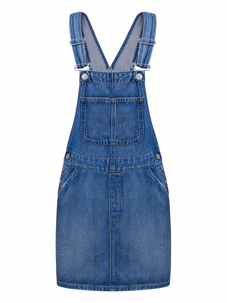 Tommy Hilfiger Damen Kleid CLASS DUNGAREE DRESS AE633 HYMBR Tommy Hilfiger Damen Kleid CLASS DUNGAREE DRESS AE633 HYMBR