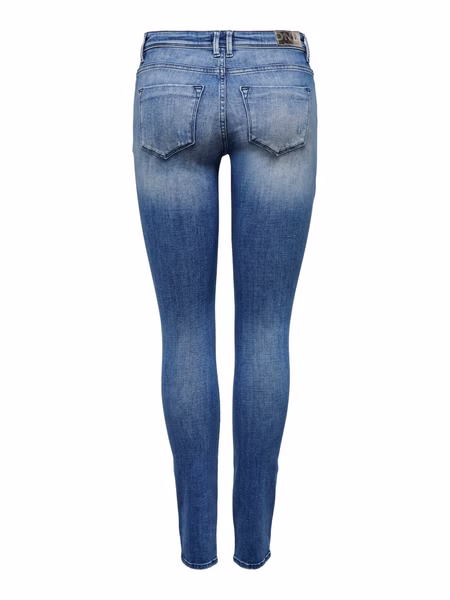 Only Damen Jeans ONLSHAPE LIFE REG SKINNY DNM REA540 - Skinny Fit - Blau - Medium Blue Denim Only Damen Jeans ONLSHAPE LIFE REG SKINNY DNM REA540 - Skinny Fit - Blau - Medium Blue Denim
