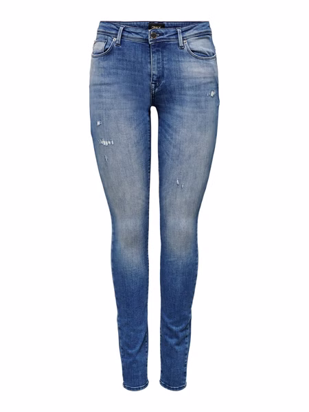 Only Damen Jeans ONLSHAPE LIFE REG SKINNY DNM REA540 - Skinny Fit - Blau - Medium Blue Denim Only Damen Jeans ONLSHAPE LIFE REG SKINNY DNM REA540 - Skinny Fit - Blau - Medium Blue Denim