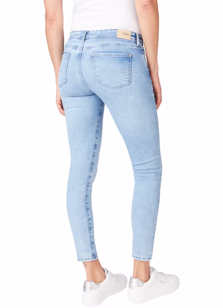 Pepe Jeans Damen Jeans Gen - Regular Fit - Blau - Light Wiser Pepe Jeans Damen Jeans Gen - Regular Fit - Blau - Light Wiser