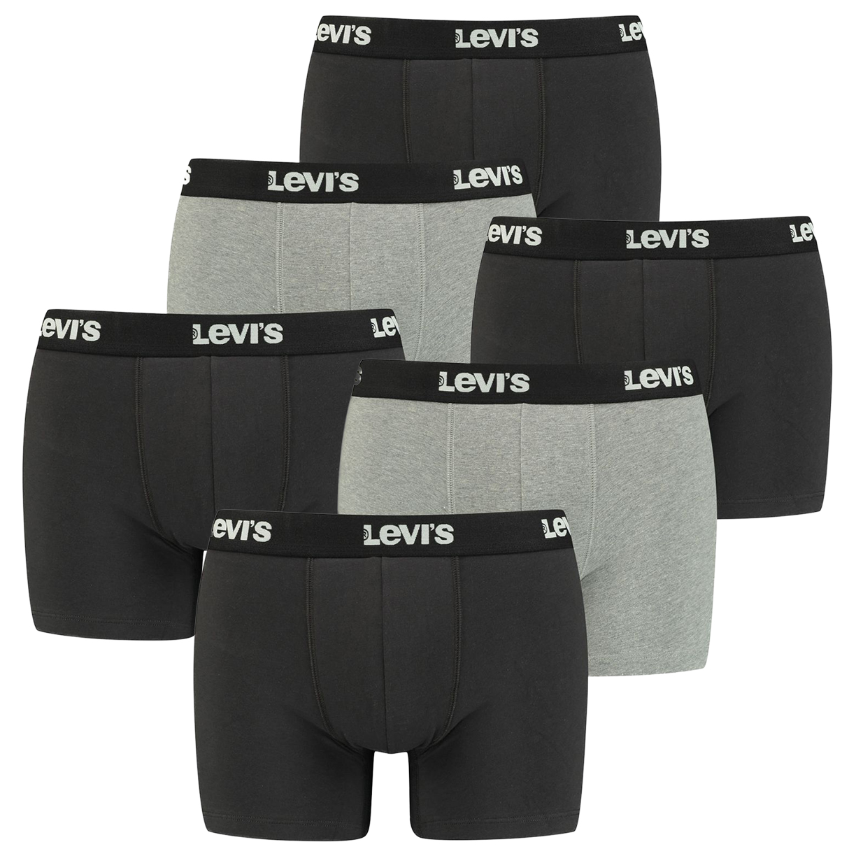 Levis Herren Boxershort MEN BOXER MIX 6er Pack