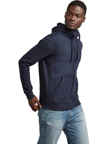 G-Star RAW Herren Kapuzenpullover Premium Basic Zip Hooded