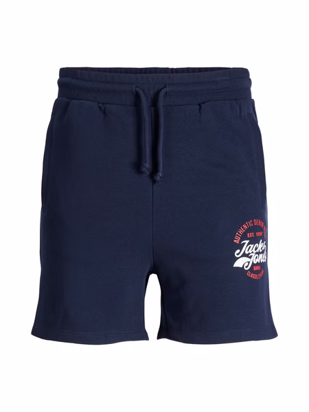 Jack & Jones Herren Sweat Short JJIBRAT LOGO SWEAT Jack & Jones Herren Sweat Short JJIBRAT LOGO SWEAT