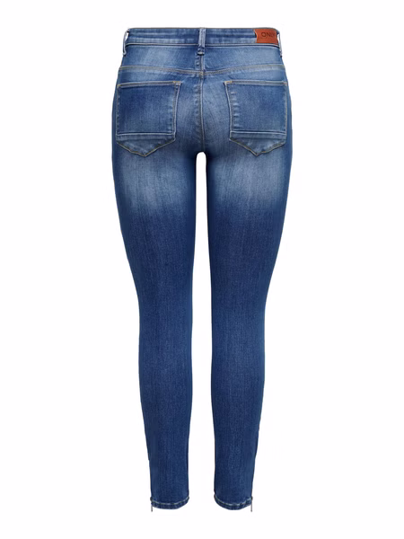 Only Damen Jeans ONLKENDELL LIFE RG SK AK DT TAI051 - Skinny Fit - Blau - Medium Blue Denim Only Damen Jeans ONLKENDELL LIFE RG SK AK DT TAI051 - Skinny Fit - Blau - Medium Blue Denim
