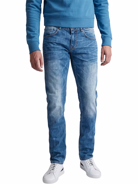 PME Legend Herren Jeans NIGHTFLIGHT - Regular Fit - Blau - Mid Blue Washed PME Legend Herren Jeans NIGHTFLIGHT - Regular Fit - Blau - Mid Blue Washed