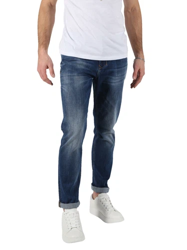 M.O.D. Herren Jeans Cornell Regular Fit - Blau - Salta Blue