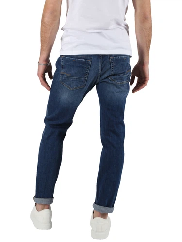 M.O.D. Herren Jeans Cornell Regular Fit - Blau - Salta Blue