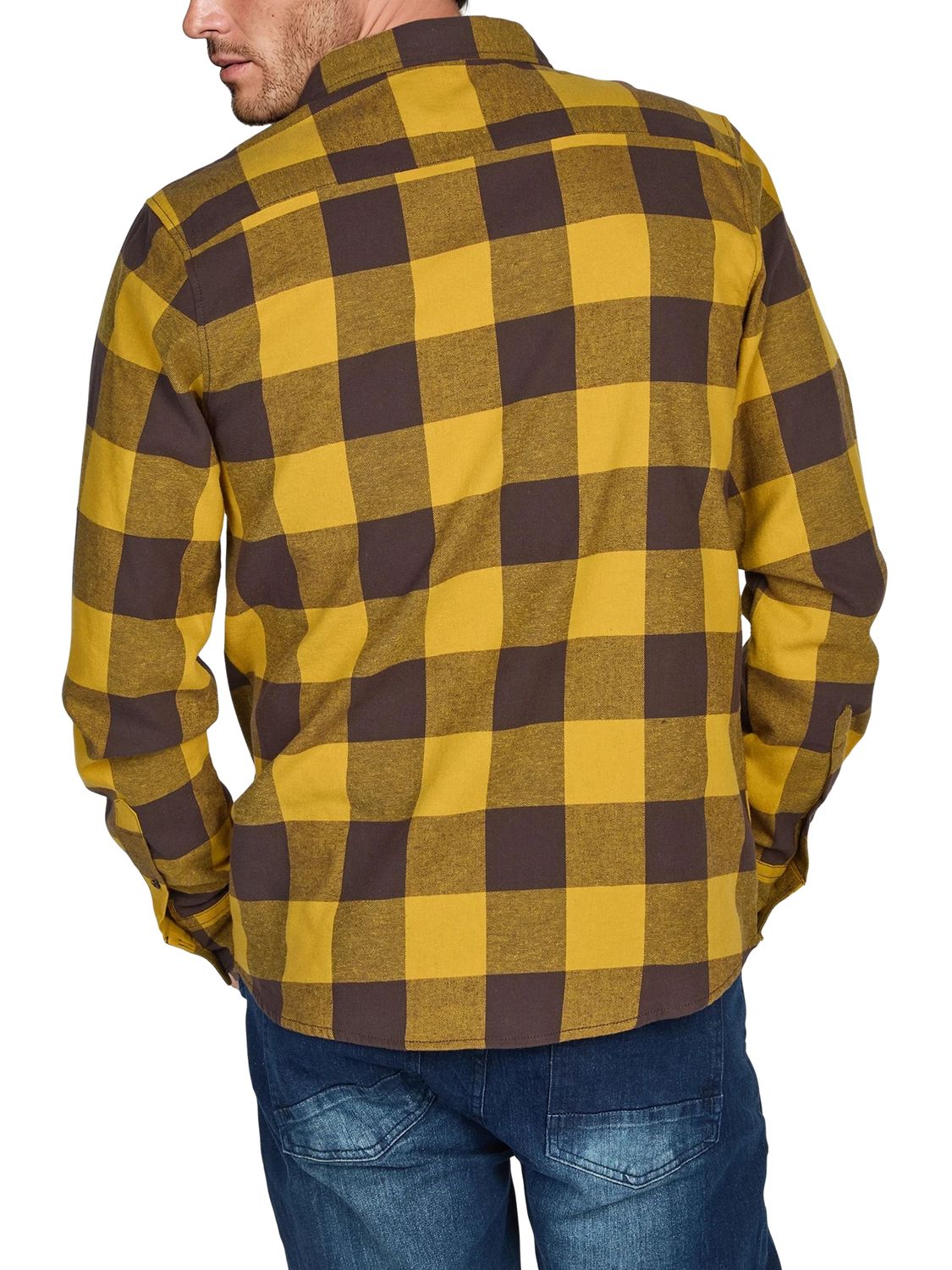 riverso Flanellhemd Herren langarm Kariert Regular Fit RIVArne günstig online kaufen