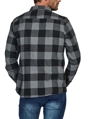 riverso Flanellhemd Herren langarm Kariert Regular Fit RIVArne