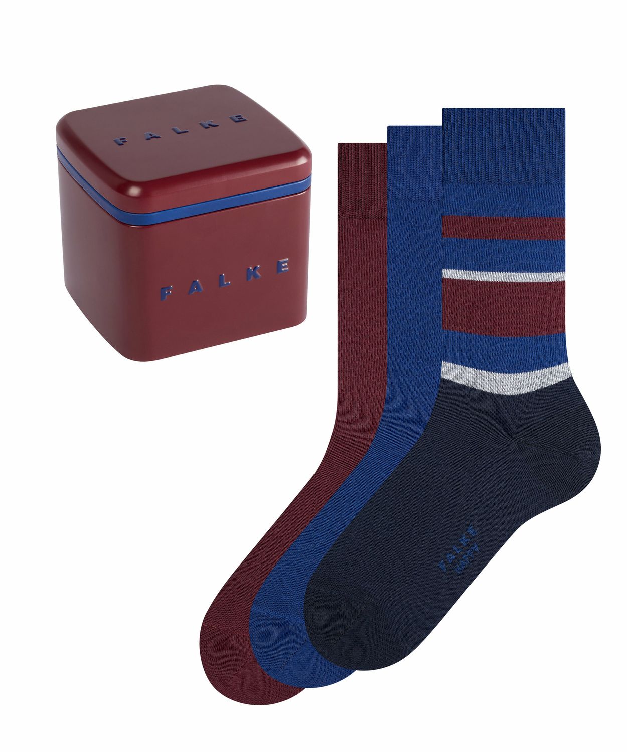 Falke Herren Happy Socks Box Giftbox - 3er Pack günstig online kaufen