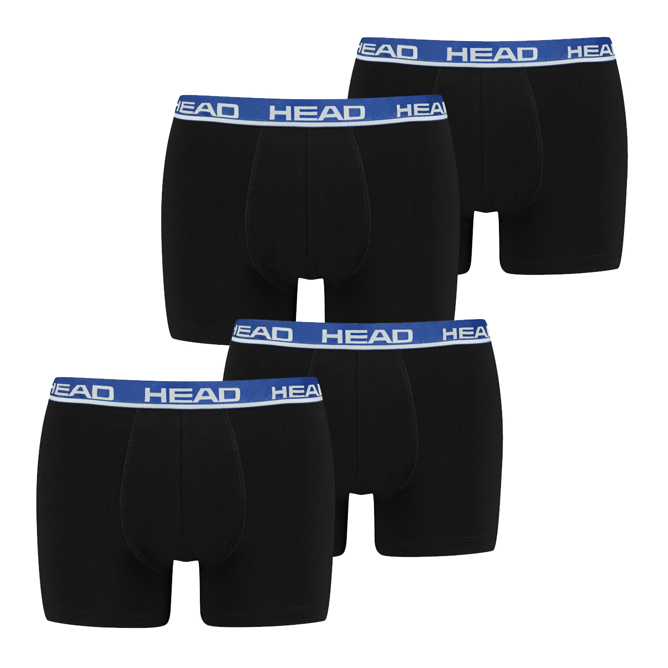 HEAD Herren Boxershort Basic Boxer 4er 6er 8er Multipack