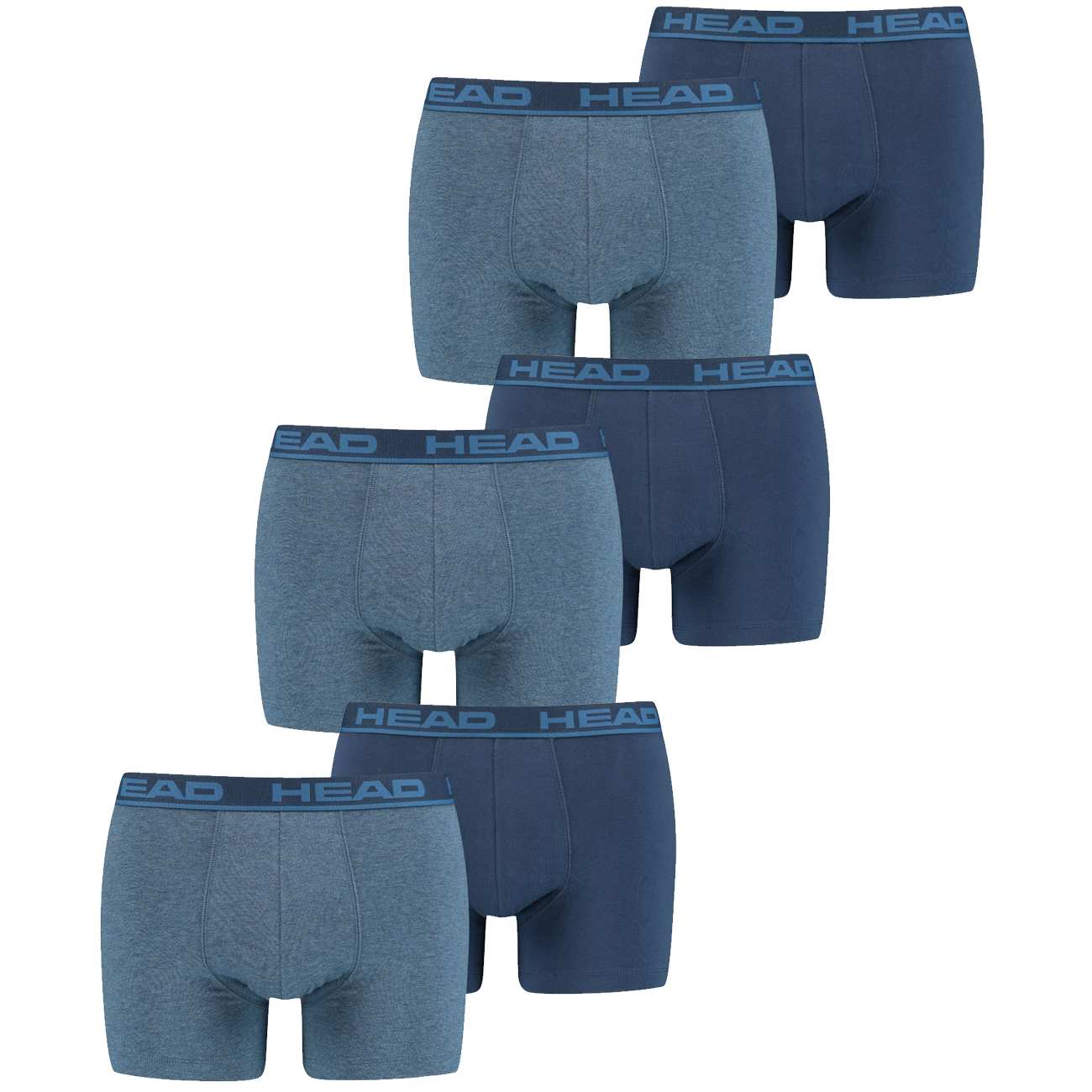 HEAD Herren Boxershort Basic Boxer 4er 6er 8er Multipack