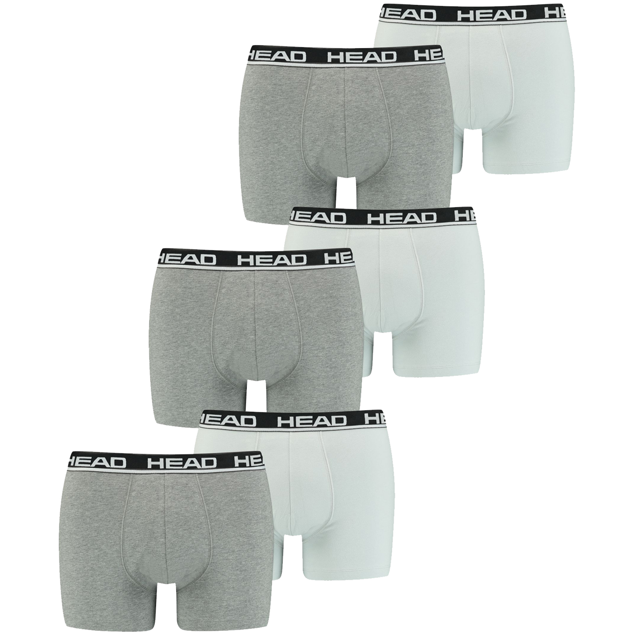 HEAD Herren Boxershort Basic Boxer 4er 6er 8er Multipack