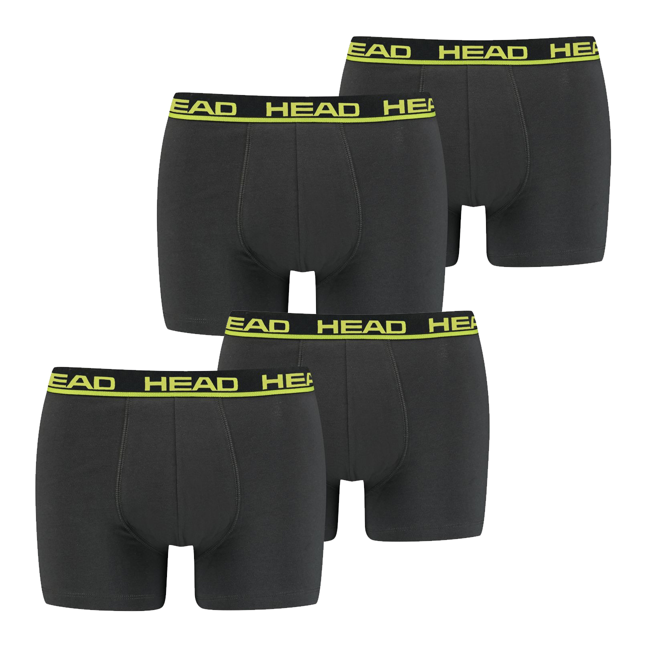 HEAD Herren Boxershort Basic Boxer 4er 6er 8er Multipack