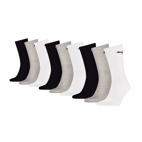 Puma Unisex Herren Damen Socken SPORT CREW E-COM 9er Pack Puma Unisex Herren Damen Socken SPORT CREW E-COM 9er Pack