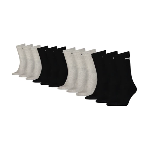 Puma Unisex Herren Damen Socken SPORT CREW E-COM 12er Pack