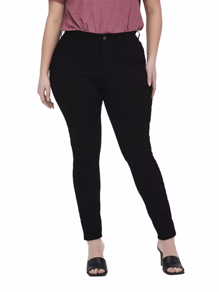 Carmakoma by Only Damen Jeans CARHUBA - Skinny Fit - Schwarz - Black - Plus Size Carmakoma by Only Damen Jeans CARHUBA - Skinny Fit - Schwarz - Black - Plus Size