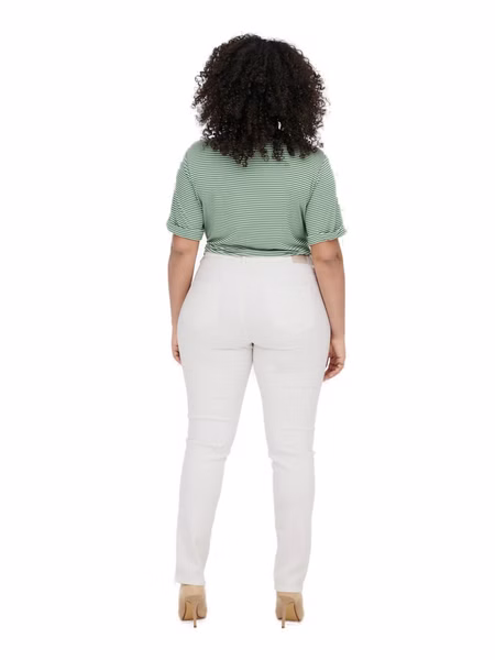 Carmakoma by Only Damen Jeans CARLAOLA - Skinny Fit - Weiß - White - Plus Size Carmakoma by Only Damen Jeans CARLAOLA - Skinny Fit - Weiß - White - Plus Size