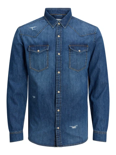 Jack & Jones Herren Jeanshemd JJESHERIDAN BREAK