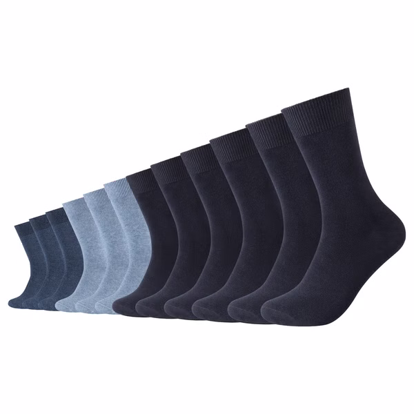 Camano Unisex Socken Comfort Cotton Crew 12er Pack Camano Unisex Socken Comfort Cotton Crew 12er Pack