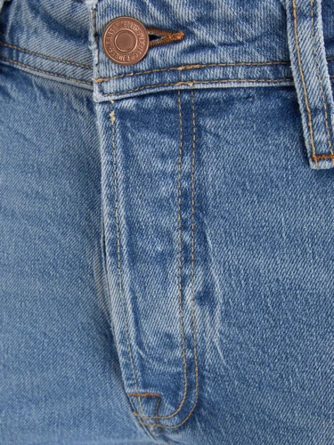 Jack & Jones Herren Jeans JJITIM JJORIGINAL CJ 715 - Slim Fit - Blau - Blue Denim