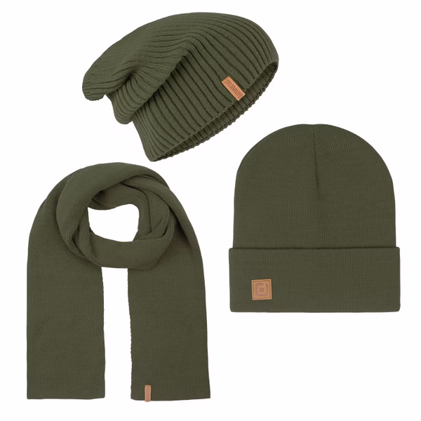 riverso Herren RIVGordon Slouch Beanie Mütze Schal 3 in 1 riverso Herren RIVGordon Slouch Beanie Mütze Schal 3 in 1