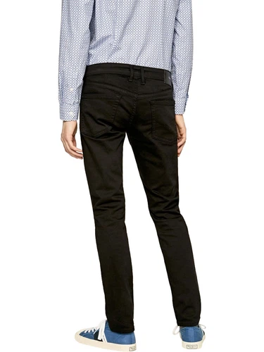 Pepe Jeans Herren Jeans Hatch  - Slim Fit - Schwarz - Stay Black